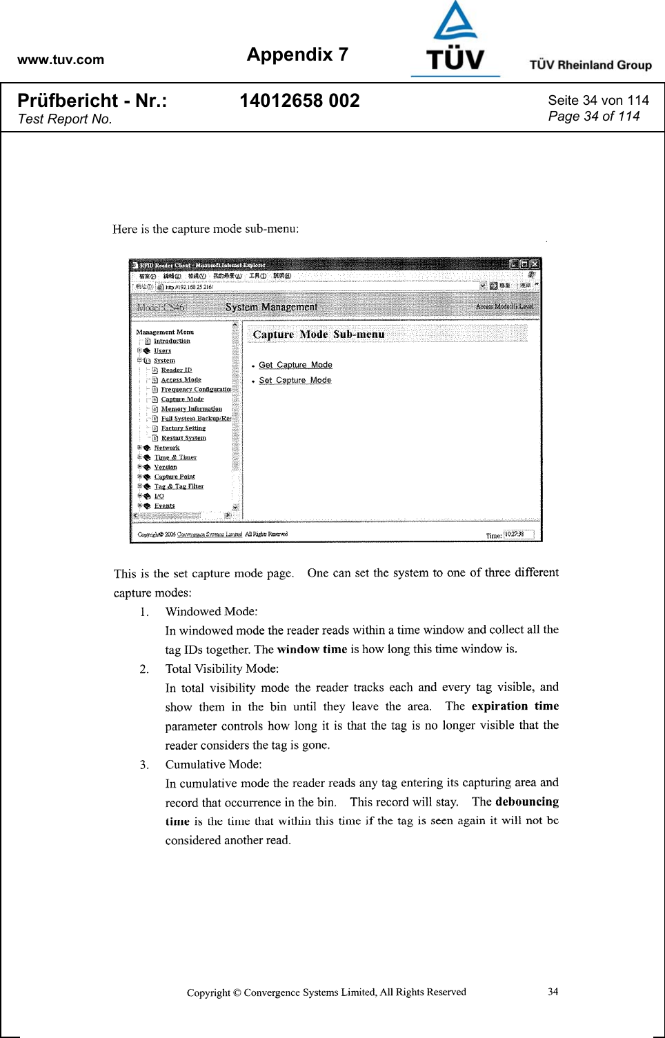 www.tuv.com Appendix 7 Prüfbericht - Nr.: Test Report No. 14012658 002  Seite 34 von 114 Page 34 of 114   