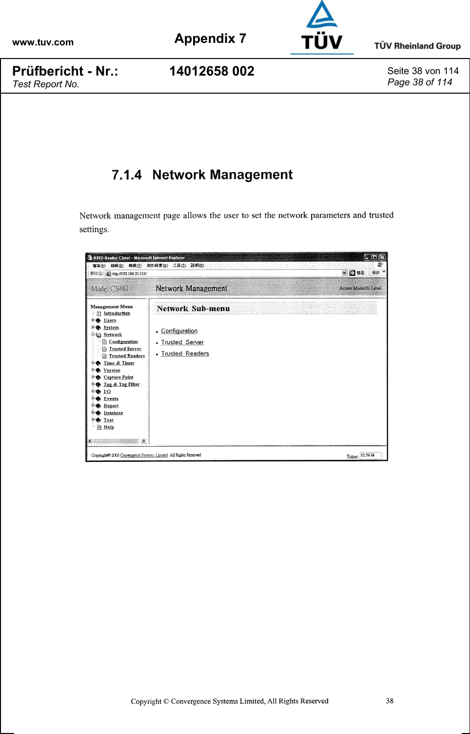 www.tuv.com Appendix 7 Prüfbericht - Nr.: Test Report No. 14012658 002  Seite 38 von 114 Page 38 of 114   