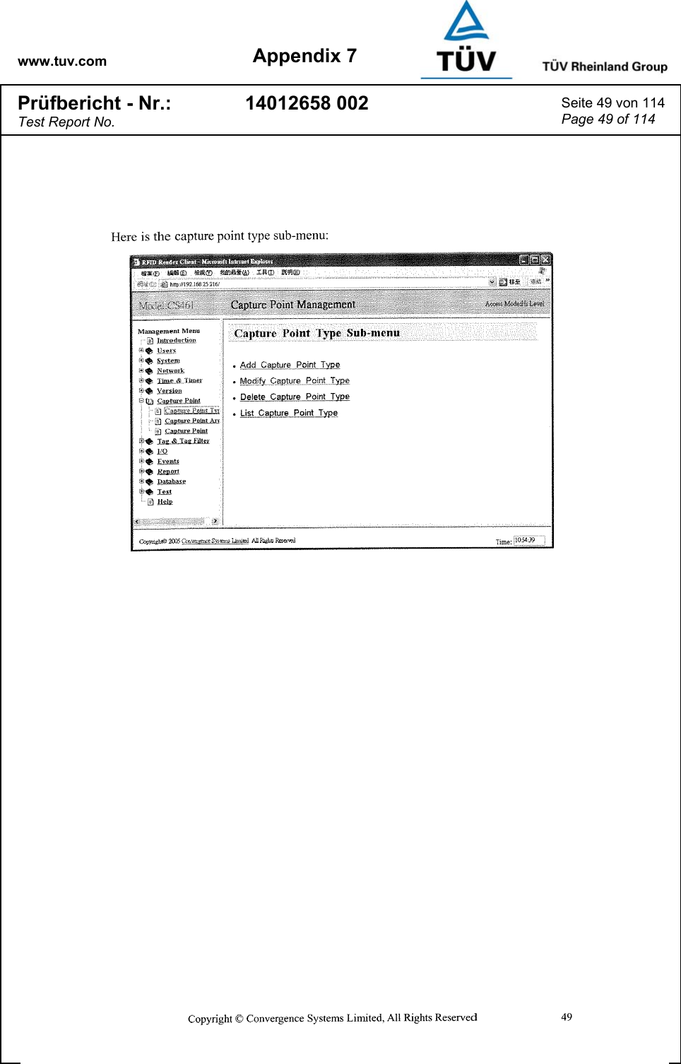 www.tuv.com Appendix 7 Prüfbericht - Nr.: Test Report No. 14012658 002  Seite 49 von 114 Page 49 of 114   