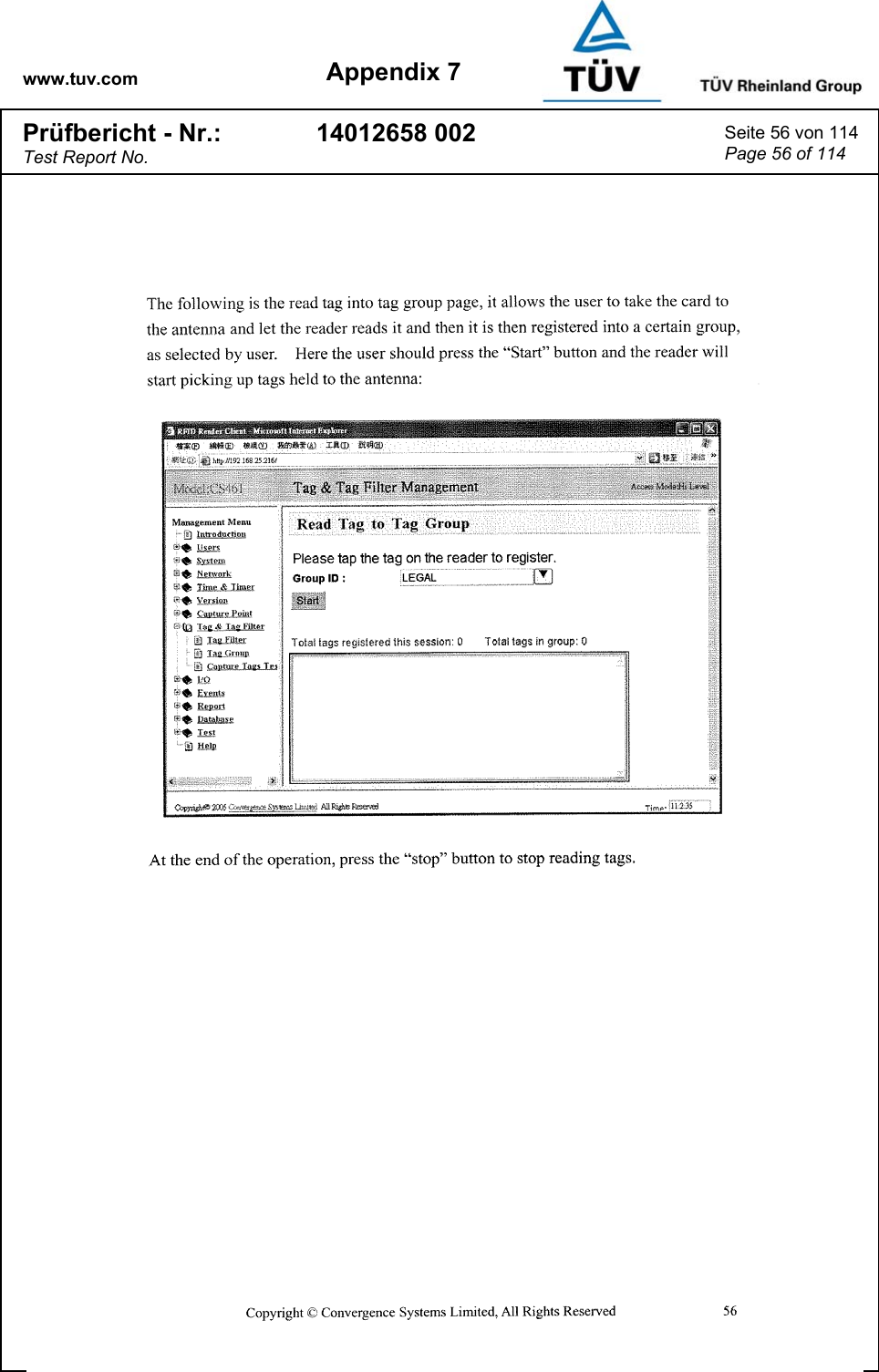 www.tuv.com Appendix 7 Prüfbericht - Nr.: Test Report No. 14012658 002  Seite 56 von 114 Page 56 of 114   