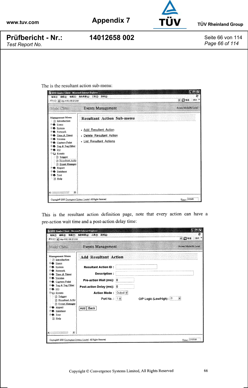 www.tuv.com Appendix 7 Prüfbericht - Nr.: Test Report No. 14012658 002  Seite 66 von 114 Page 66 of 114   