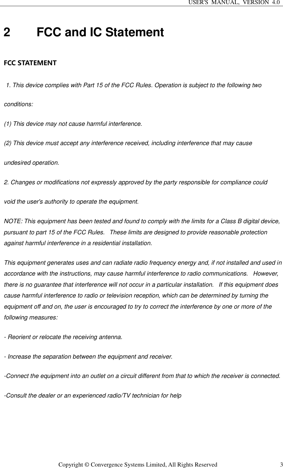 Page 3 of Convergence Systems CS463C1GEN2 RFID Reader User Manual CSL CS101 2 EPC Class 1 Gen 2 RFID Handheld Reader