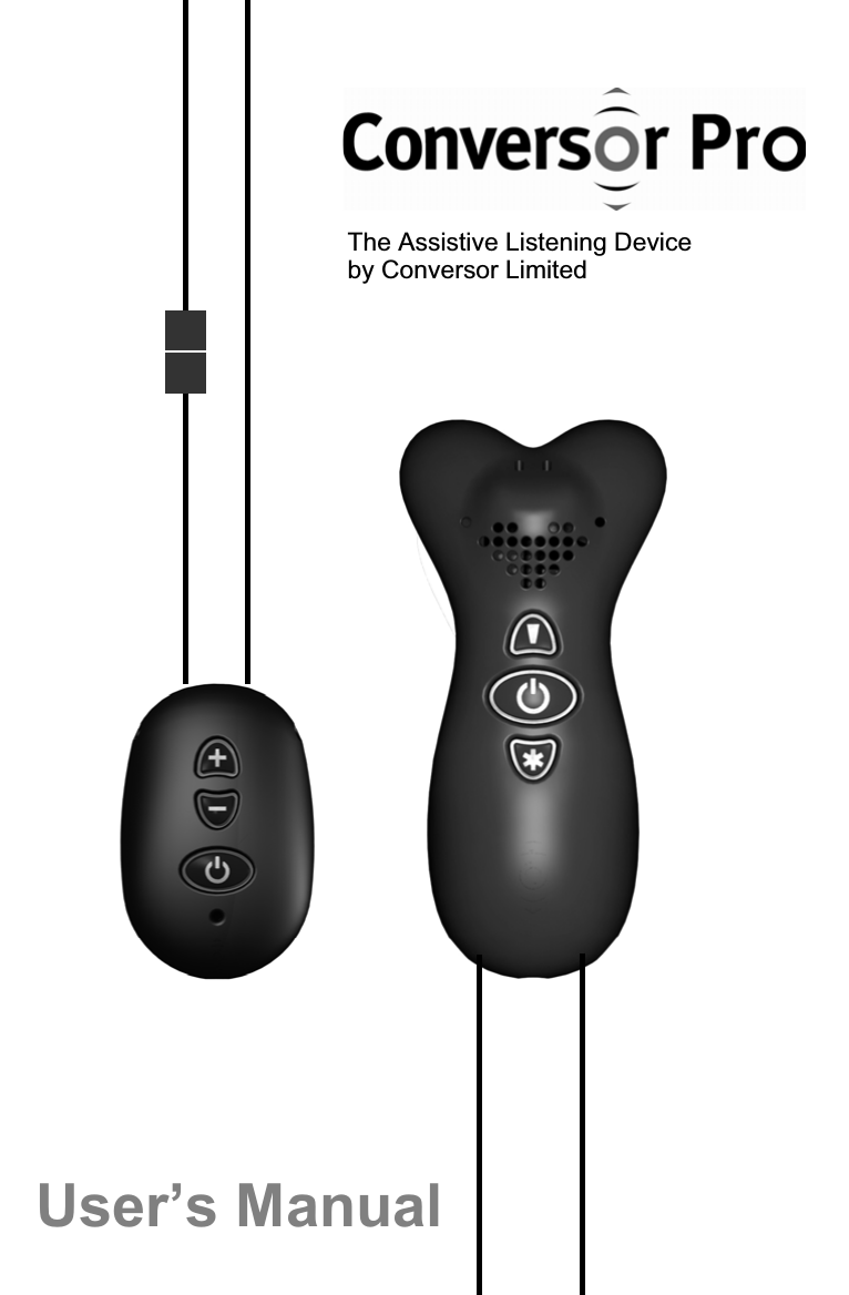 The Assistive Listening Deviceby Conversor Limited User’s Manual