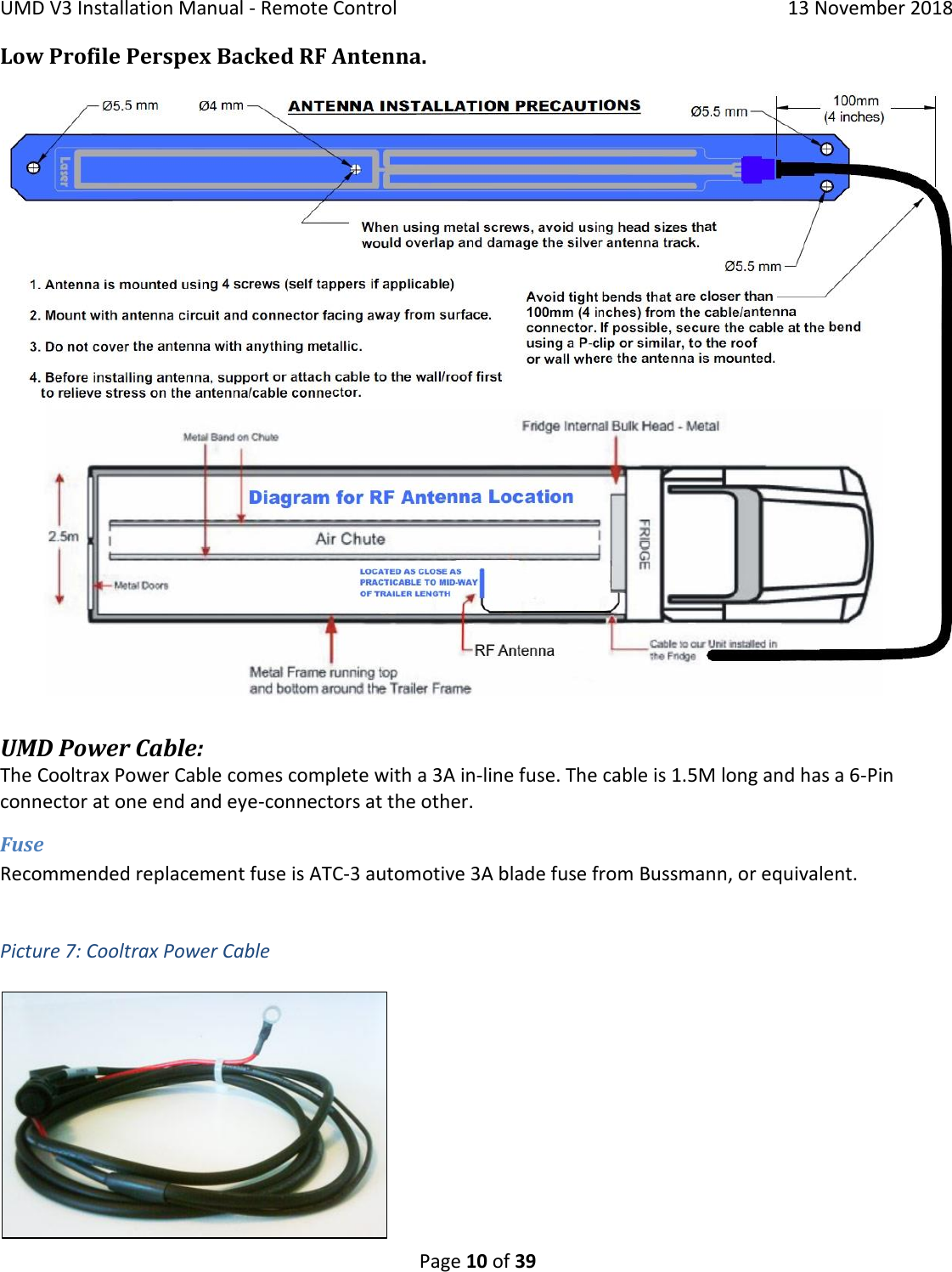 Page 10 of Cooltrax Asia Pacific UMD3-LTE1 COOLTRAX WIRELESS GATEWAY User Manual 