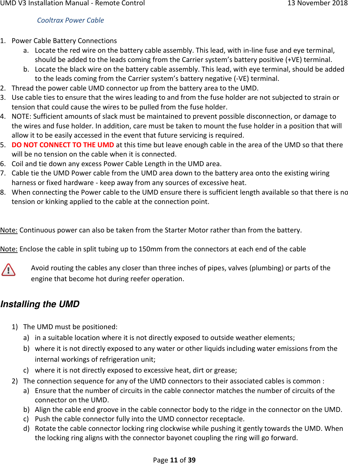 Page 11 of Cooltrax Asia Pacific UMD3-LTE1 COOLTRAX WIRELESS GATEWAY User Manual 