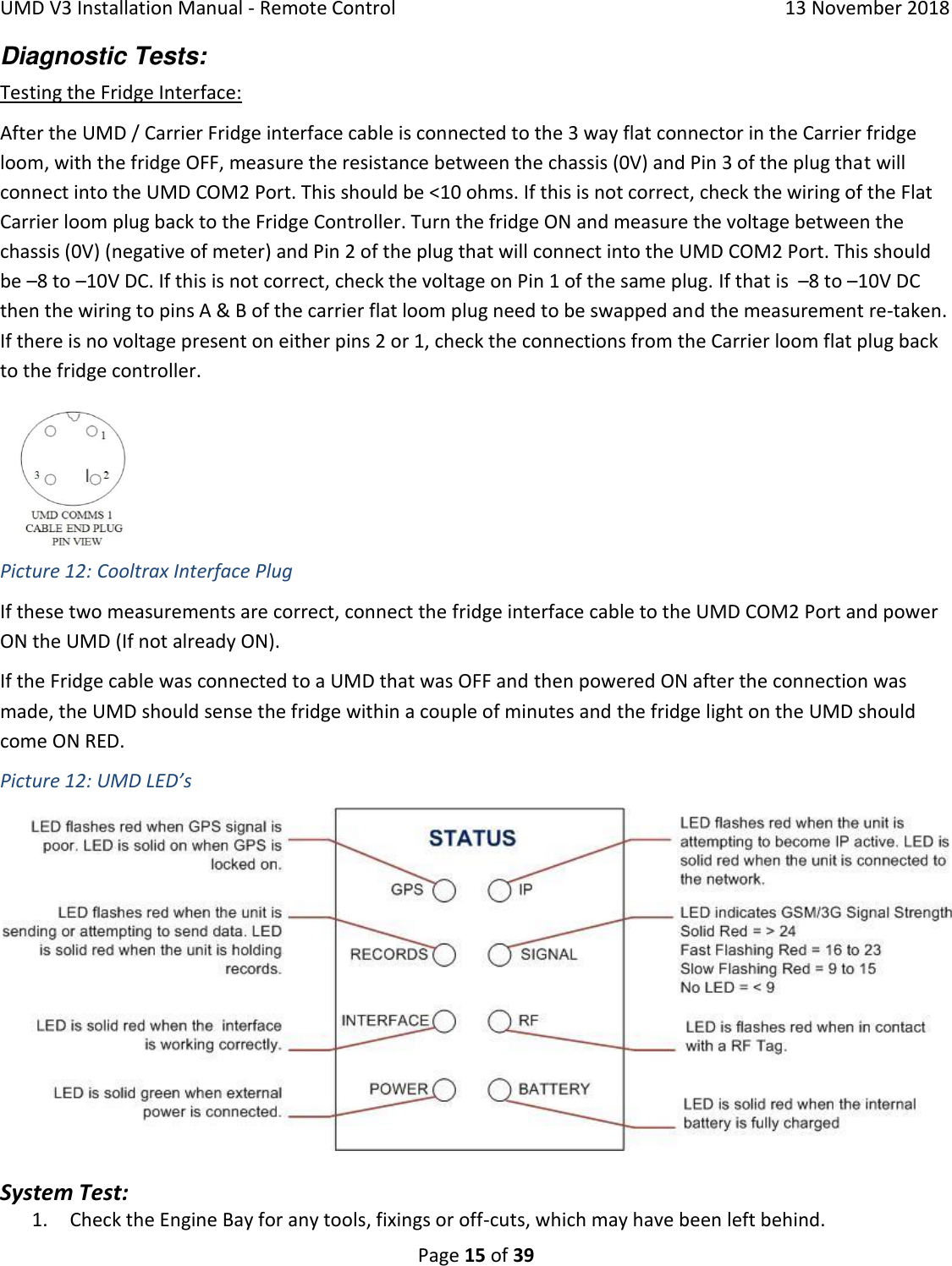 Page 15 of Cooltrax Asia Pacific UMD3-LTE1 COOLTRAX WIRELESS GATEWAY User Manual 