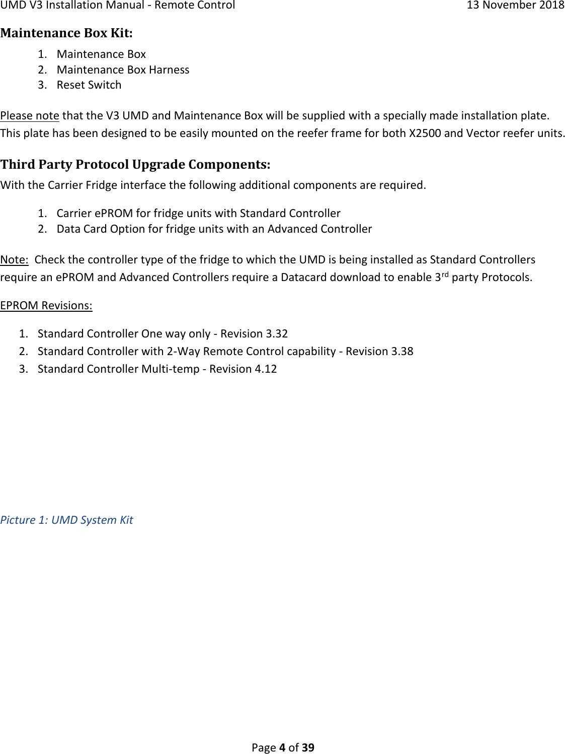 Page 4 of Cooltrax Asia Pacific UMD3-LTE1 COOLTRAX WIRELESS GATEWAY User Manual 