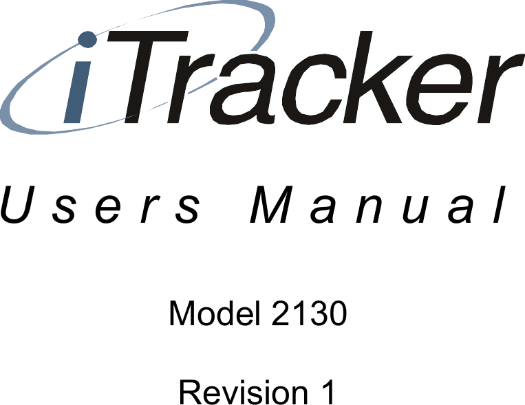     Users Manual   Model 2130  Revision 1      