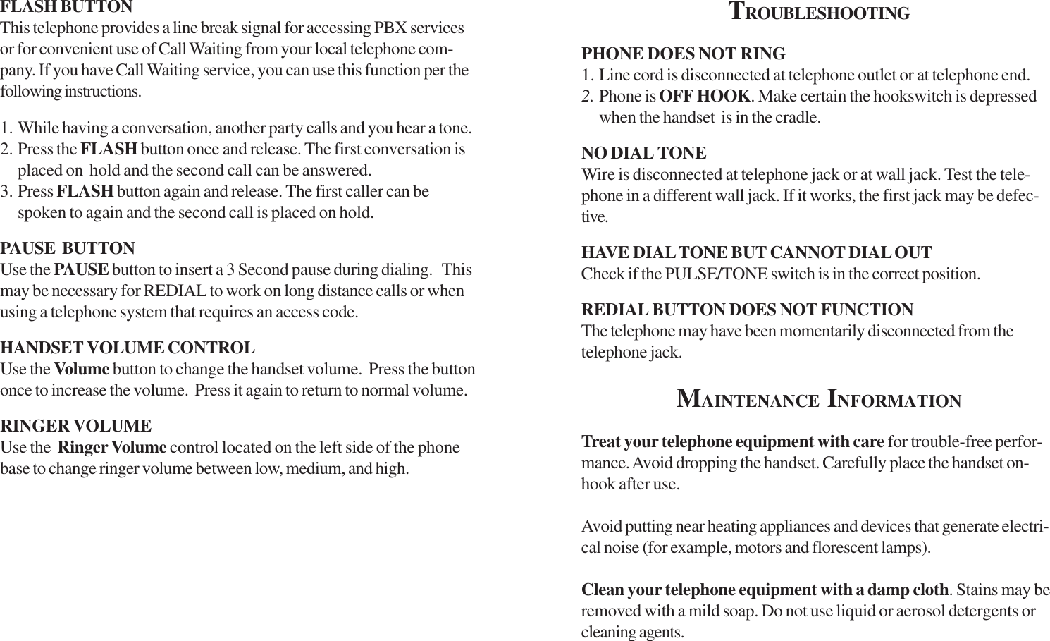 Page 4 of 4 - Cortelco Cortelco-8599-Users-Manual- 8599E Rev 1_0 Booklet.pmd  Cortelco-8599-users-manual