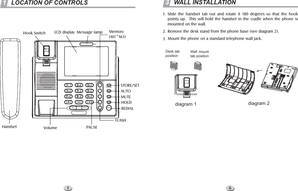 Page 2 of 4 - Cortelco Cortelco-Telephone-1201-Users-Manual- XL-2126PT 美国新  Cortelco-telephone-1201-users-manual