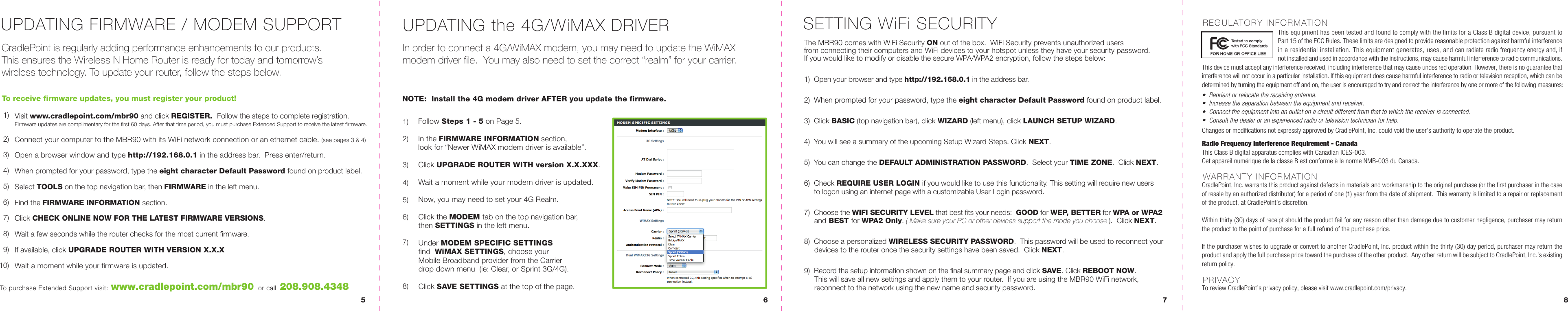 Page 2 of 2 - Cradlepoint Cradlepoint-Mbr90-Users-Manual- 170532_MBR90_QuickStartGuide__front  Cradlepoint-mbr90-users-manual