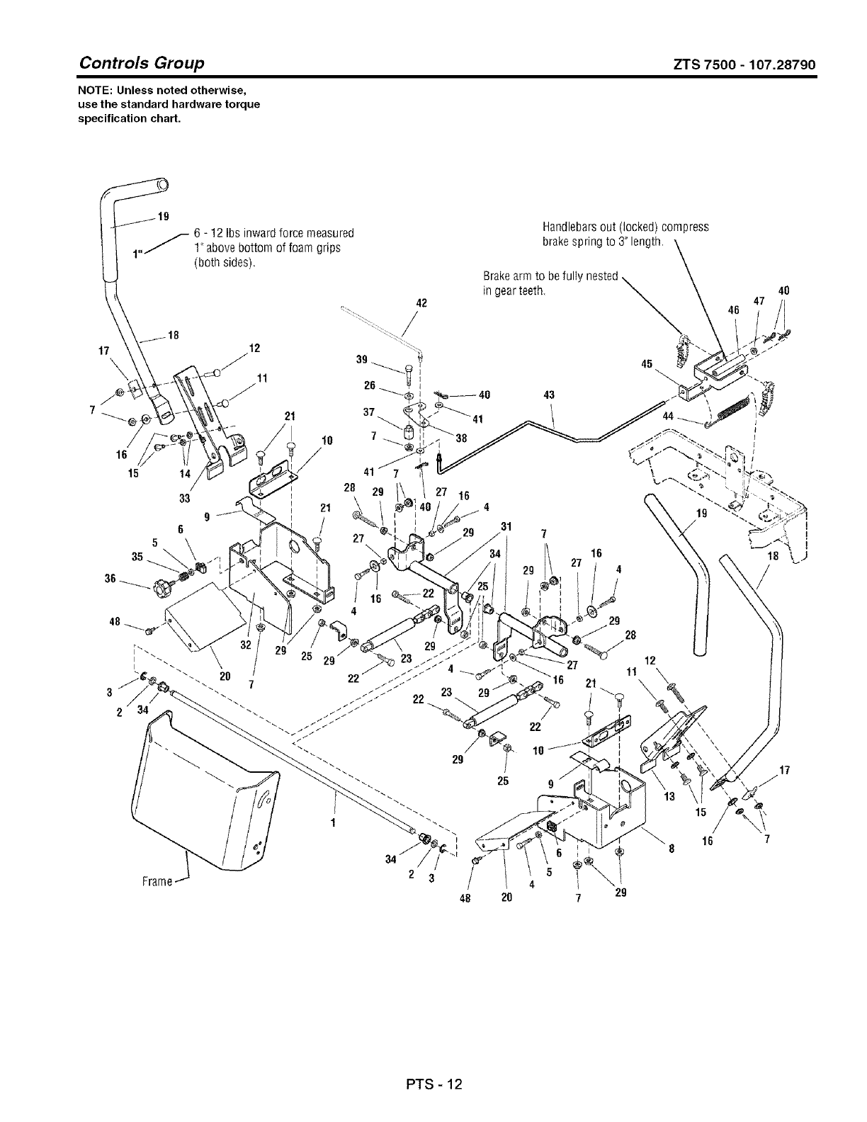 Craftsman 107287900 User Manual Zero Turn Rear Engine Rider