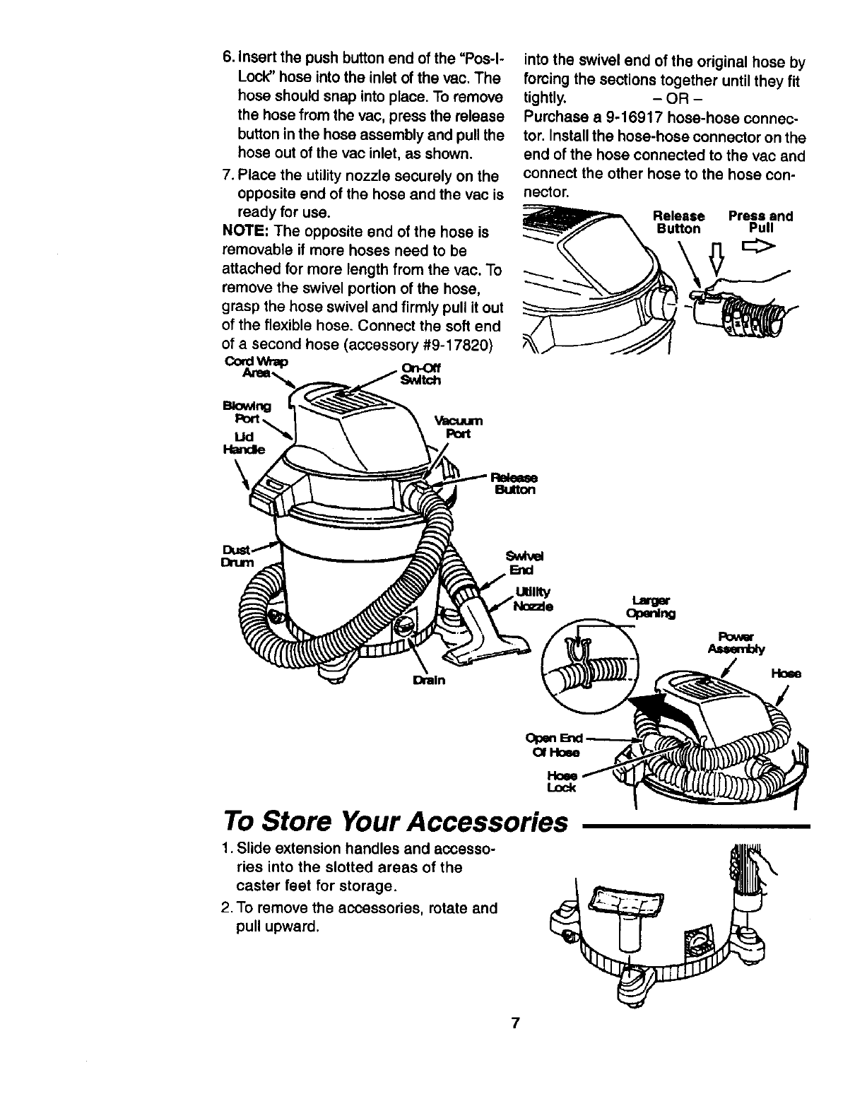Craftsman 113177905 User Manual WET/DRY VAC Manuals And Guides L0010212