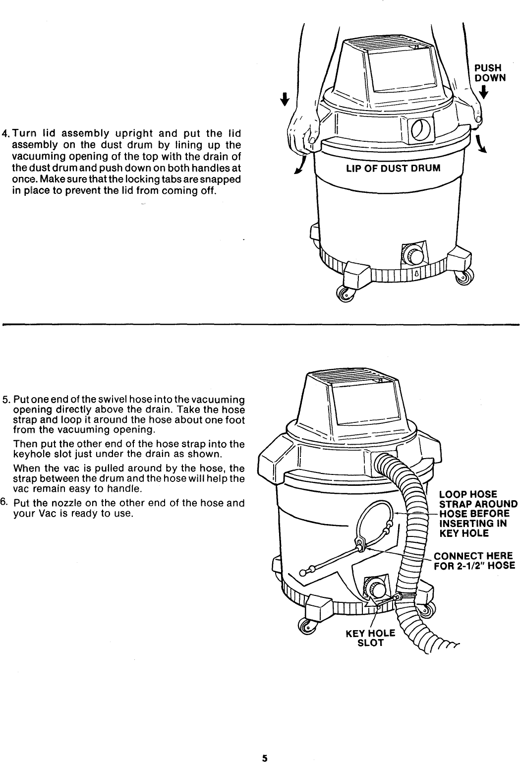 Page 5 of 12 - Craftsman 113178060 User Manual  WET-DRY VAC - Manuals And Guides L0904583