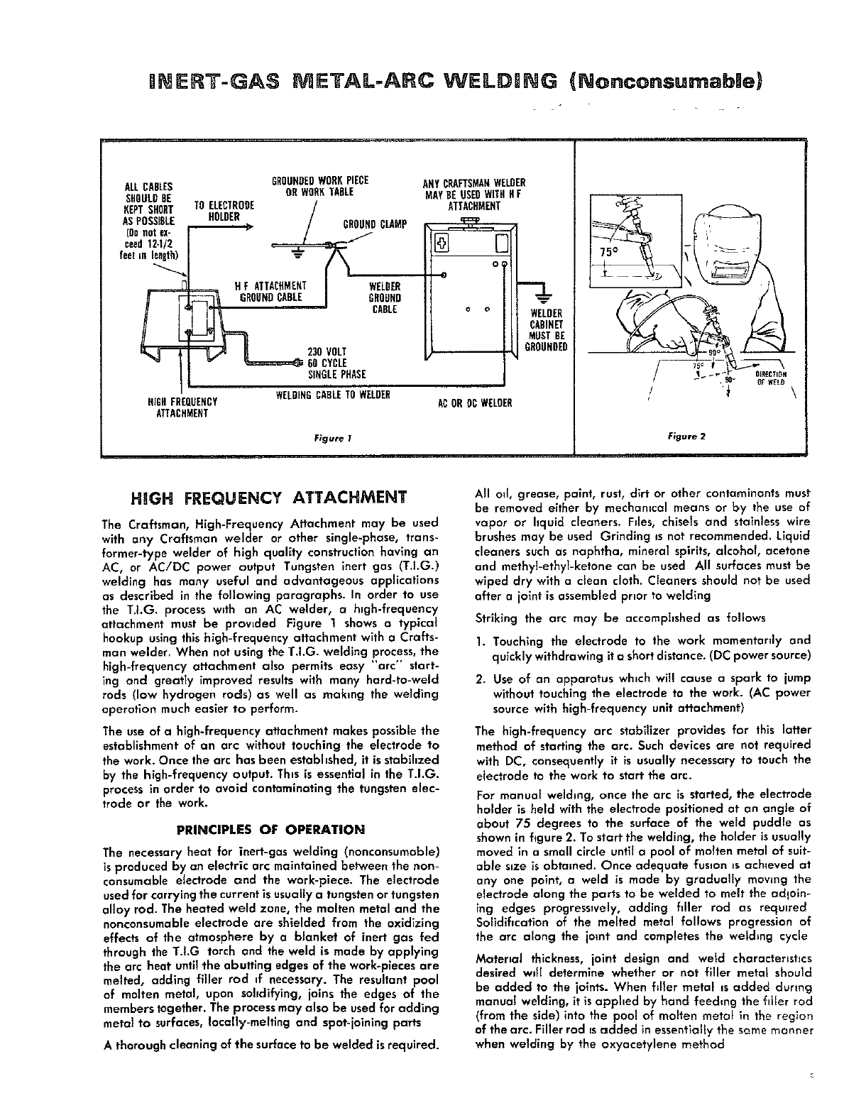 Craftsman 113201392 User Manual 295 AMP ARC WELDER Manuals And Guides