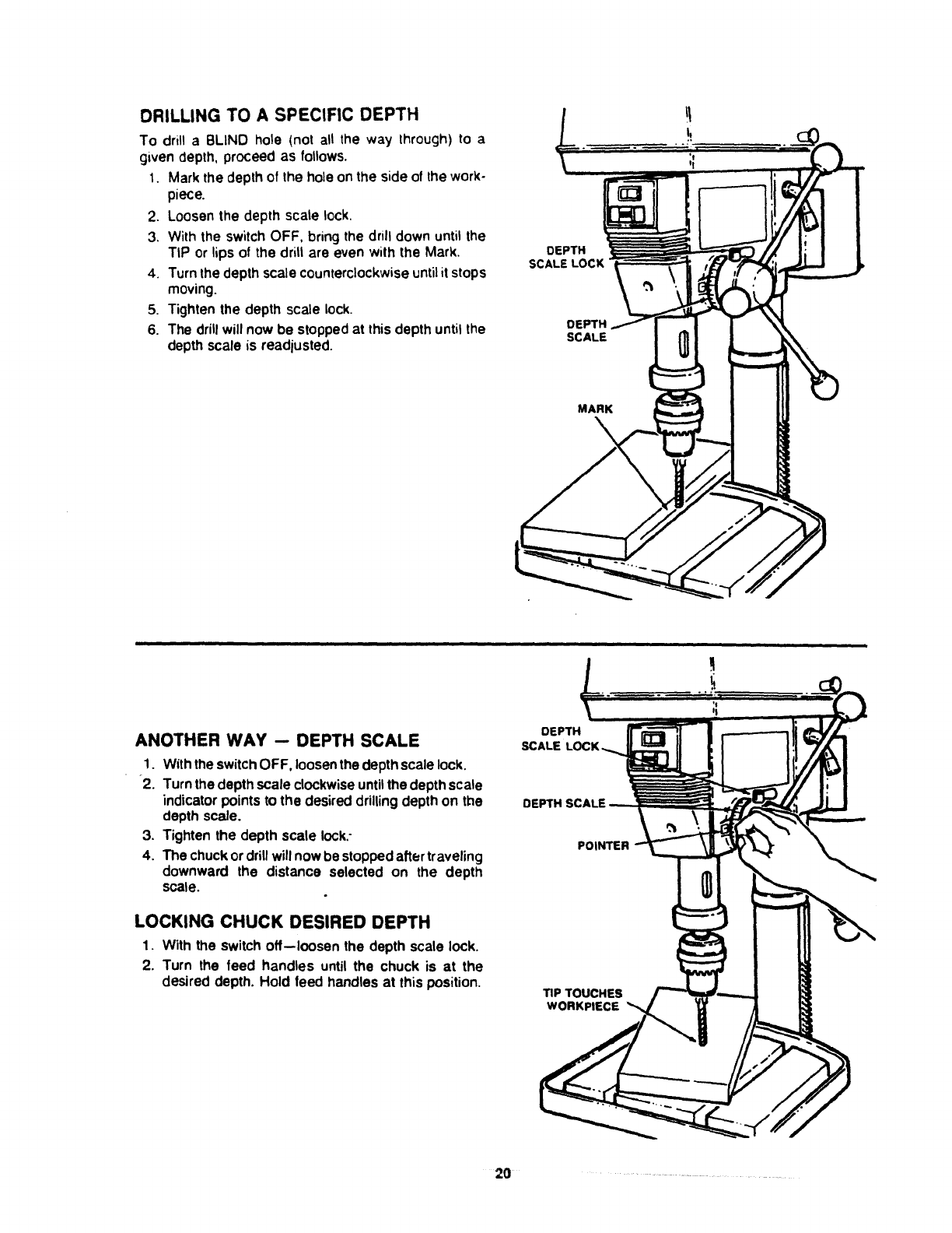 Craftsman 113213170 User Manual 17 DRILL PRESS Manuals And Guides 1301300L