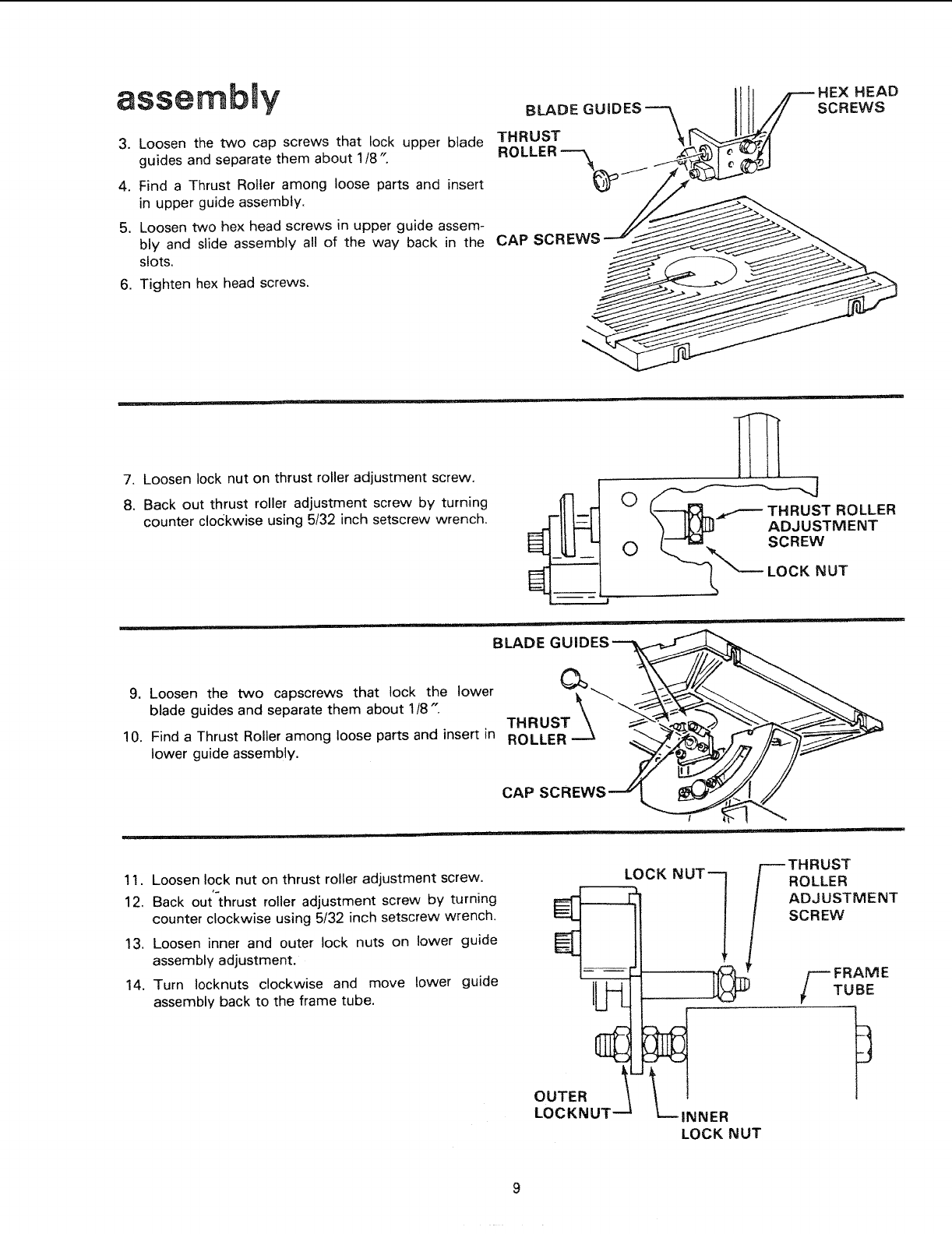 Craftsman 113244401 User Manual 10 INCH BAND SAW Manuals And Guides