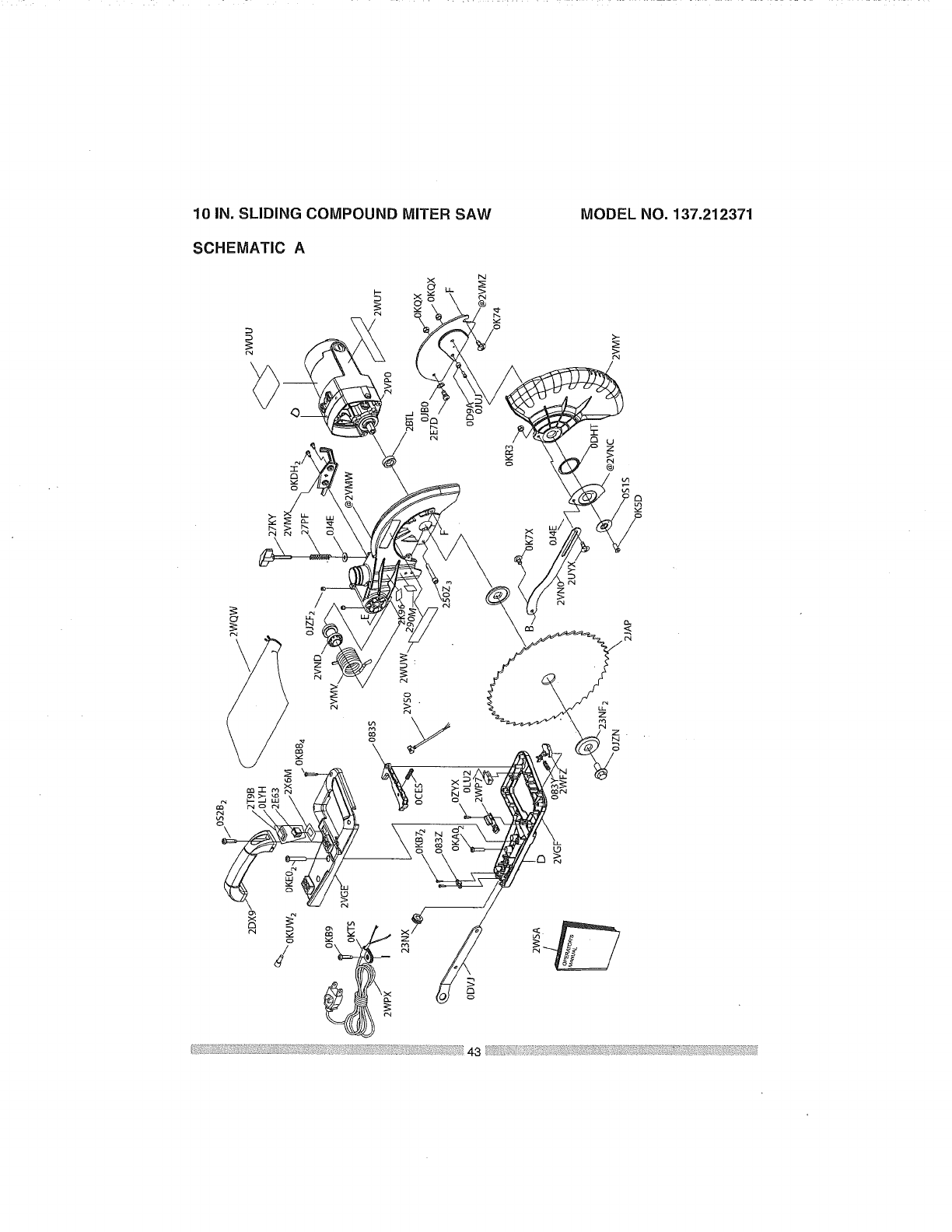 Craftsman 137212371 User Manual MITER SAW Manuals And Guides 1007215L