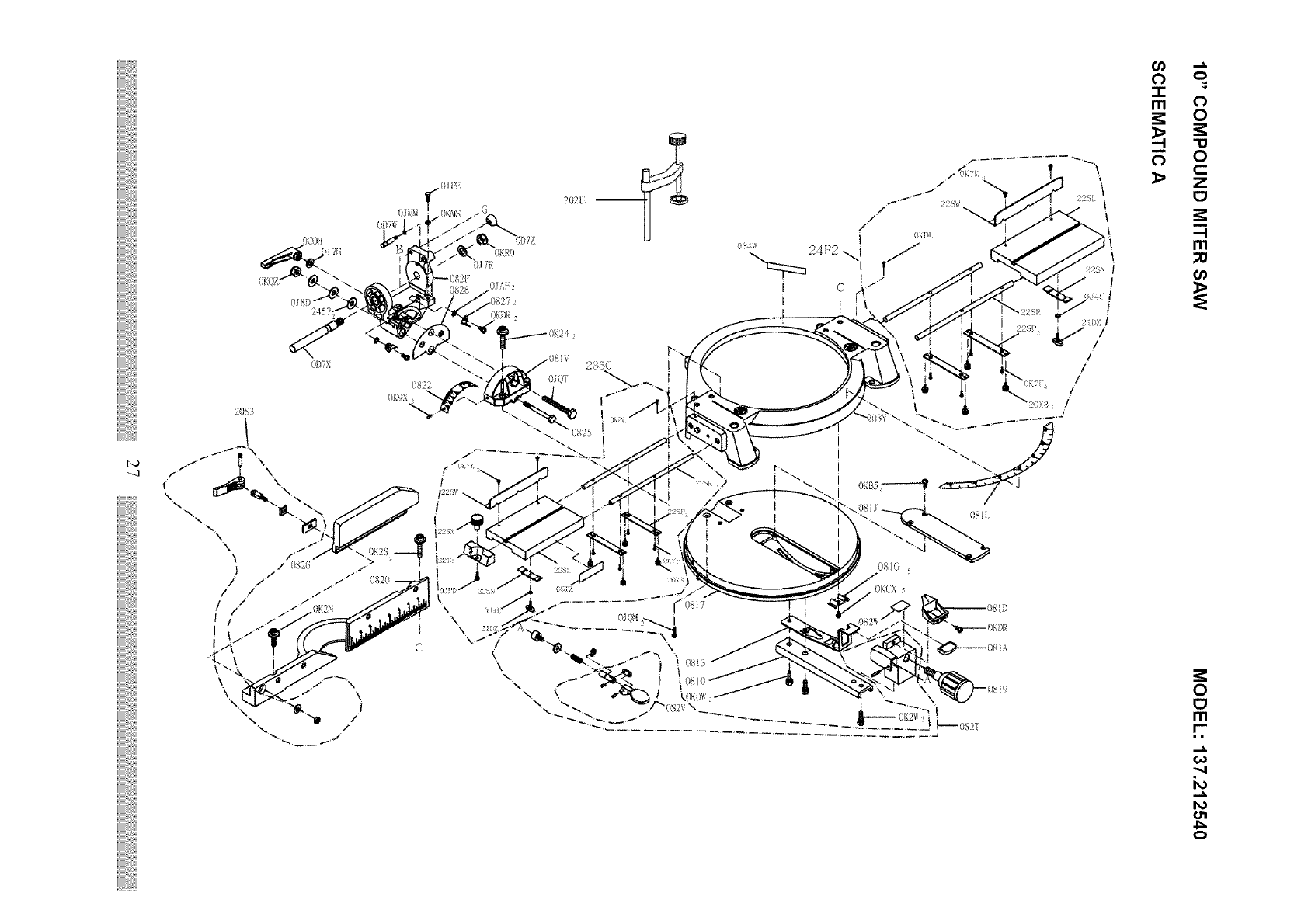 Craftsman 137212540 User Manual MITER SAW Manuals And Guides L0806250