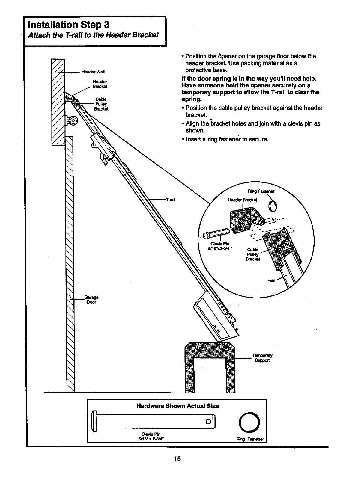 Craftsman 13953225SRT1 User Manual GARAGE DOOR OPENER Manuals And Guides L9050379