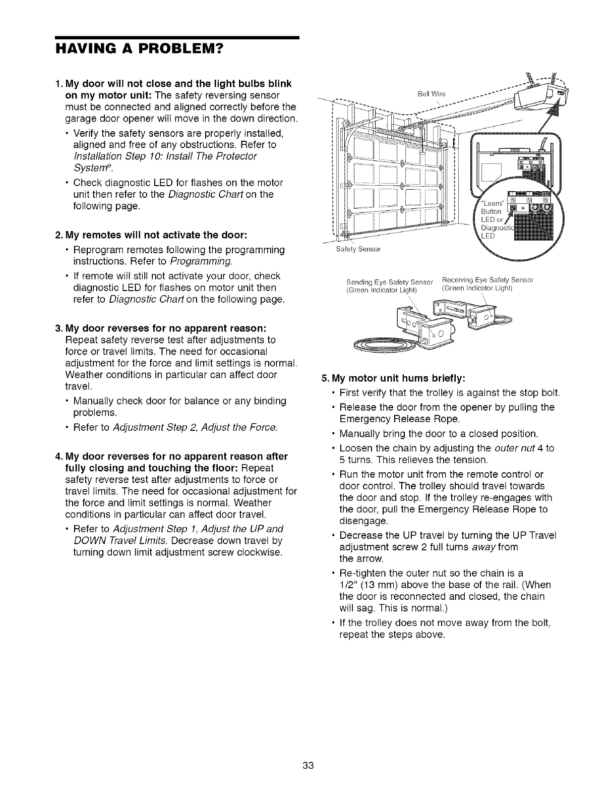 [View 37+] Craftsman 1/2 Horsepower Garage Door Opener Manual