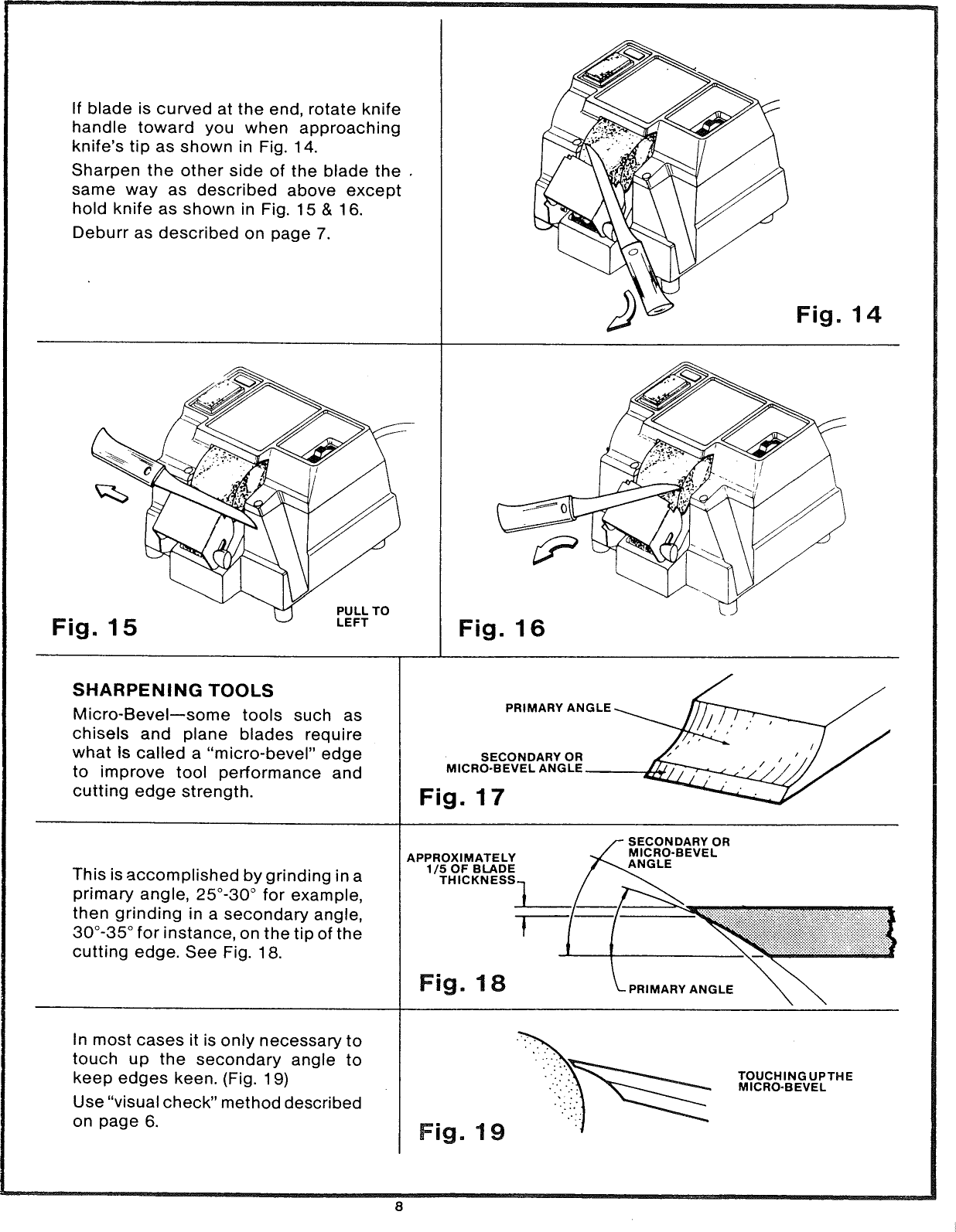 Page 8 of 12 - Craftsman 146669950 User Manual  WET SHARP MACHINE - Manuals And Guides L1005393