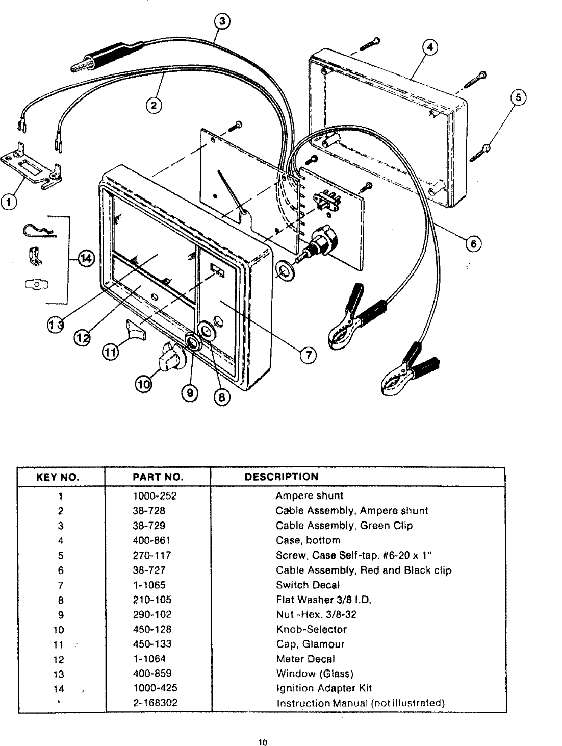 Page 11 of 12 - Craftsman 161216300 User Manual  ENGINE ANALYZER - Manuals And Guides 1006230L