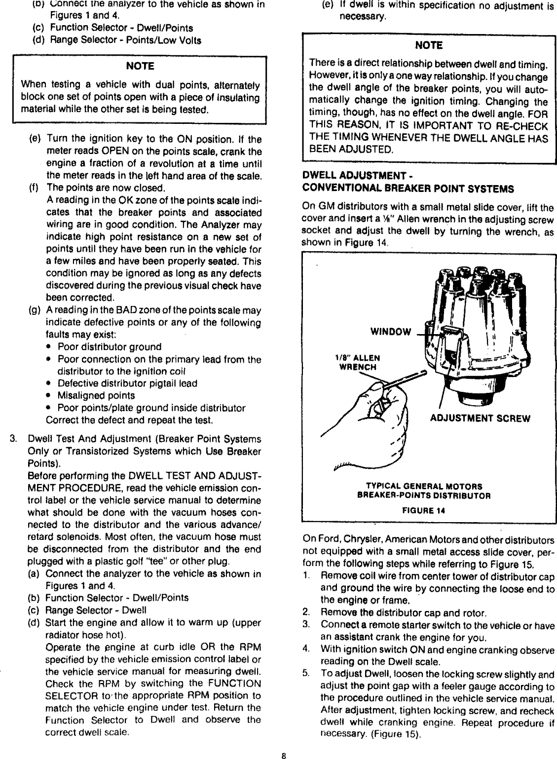 Page 9 of 12 - Craftsman 161216300 User Manual  ENGINE ANALYZER - Manuals And Guides 1006230L