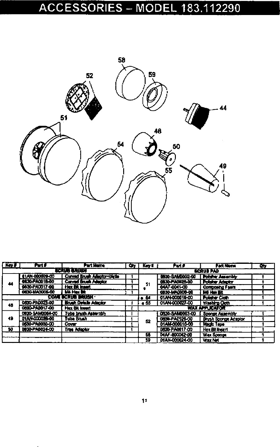 Page 11 of 11 - Craftsman 183112290 User Manual  SCRUBBER - Manuals And Guides L0412355