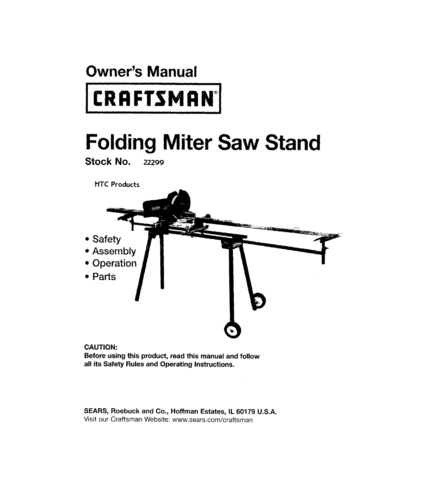 Sears Miter Saw Manual