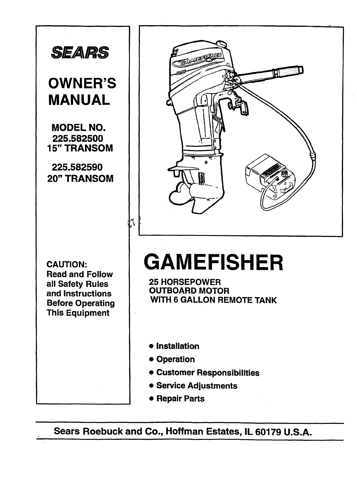 Gamefisher 9.9 manual