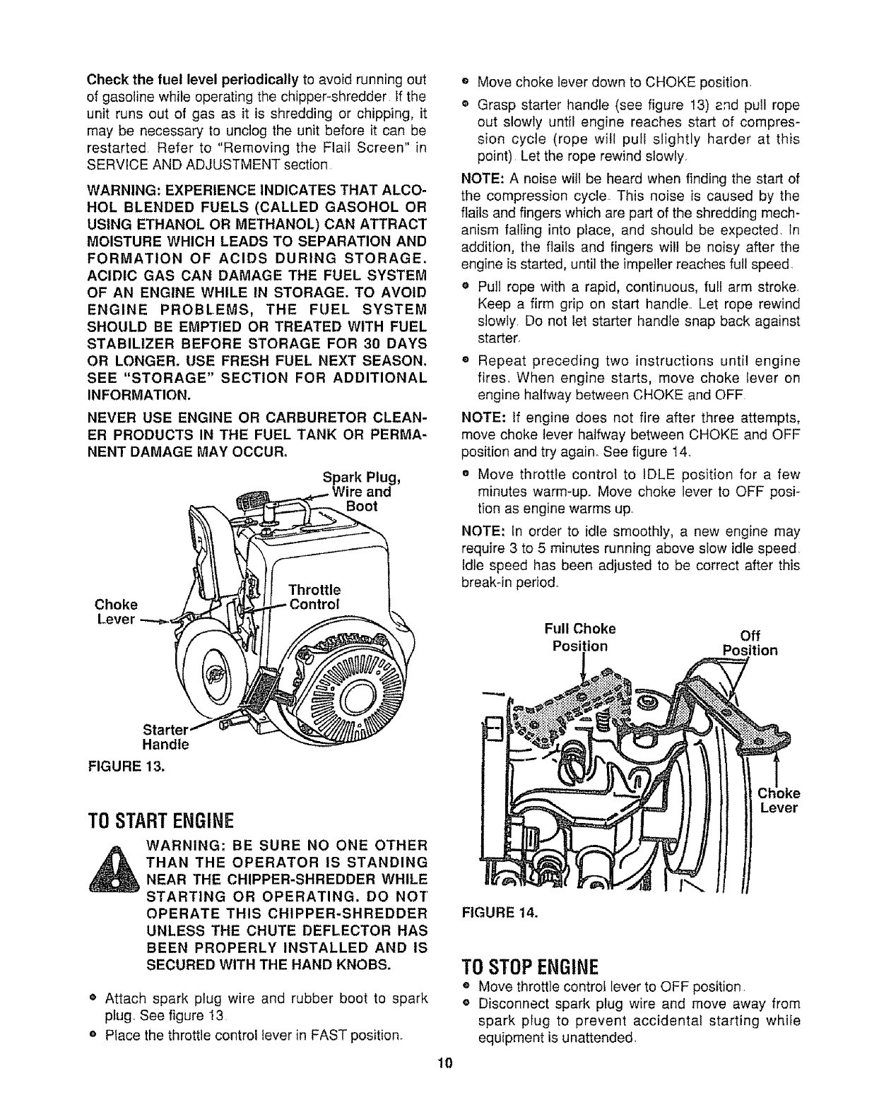 Craftsman 247795890 User Manual CHIPPER SHREDDER Manuals And Guides