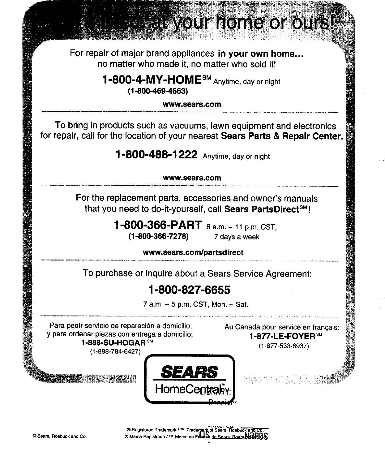 Page 12 of 12 - Craftsman 315101270 User Manual  1/2IN SINGLE SPEED REVERSIBLE DRILL - Manuals And Guides L0012021