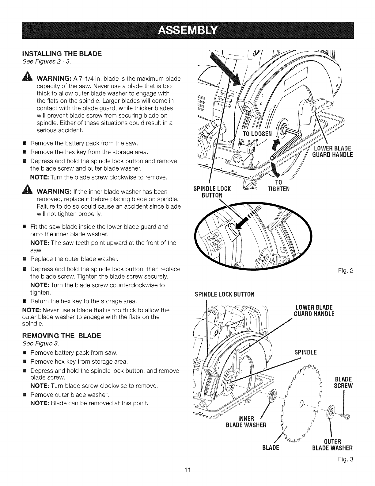Craftsman 315115850 User Manual CIRCULAR SAW Manuals And Guides L0905109