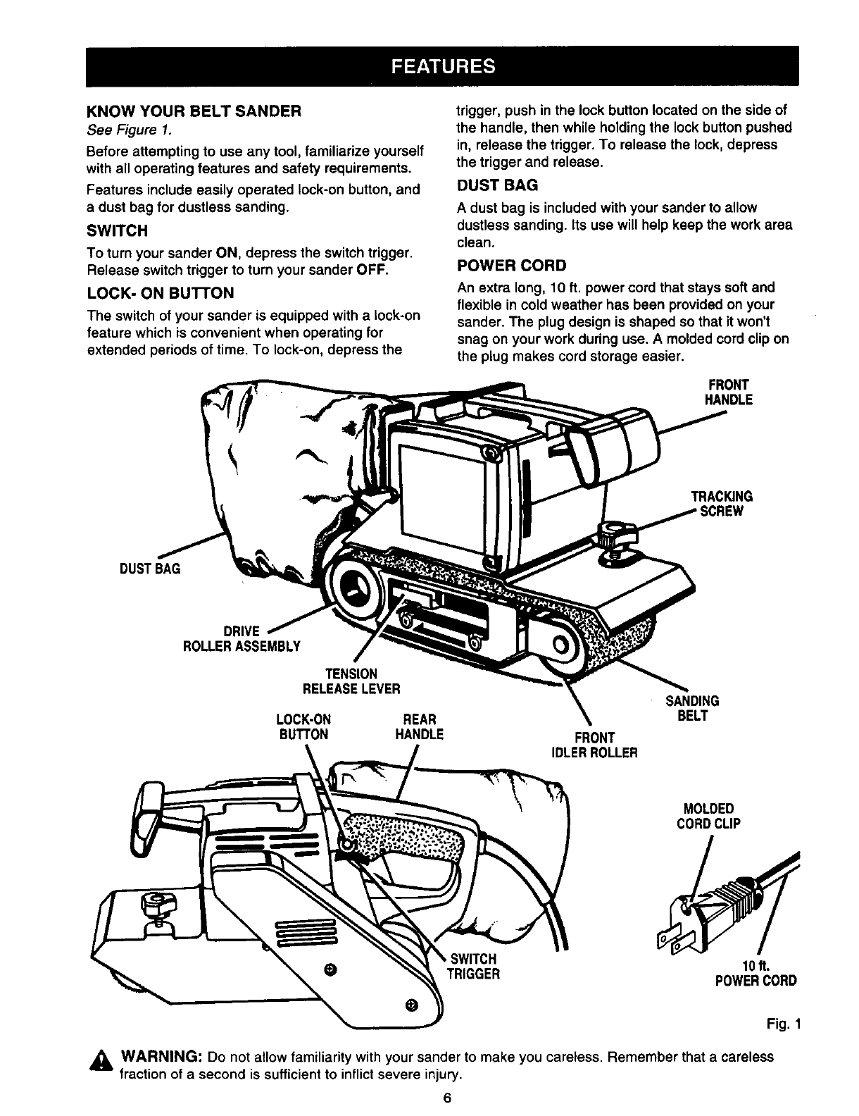 mastercraft belt and disc sander manual