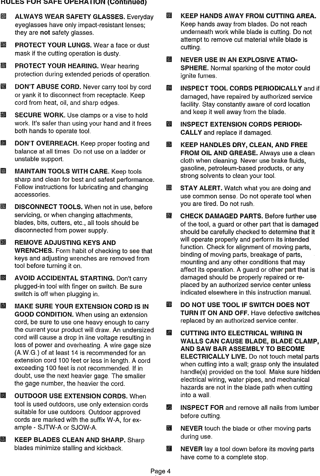 Craftsman 315171070 User Manual RECIPROCATING SAW Manuals And Guides