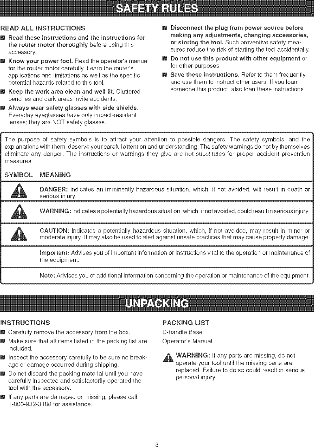 Craftsman User Manual Router Manuals And Guides L