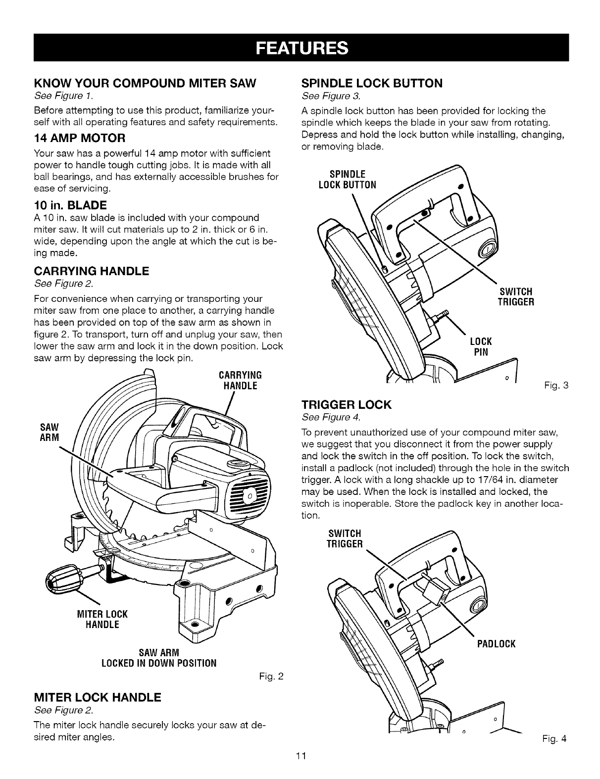 Craftsman 10 Compound Miter Saw Manual