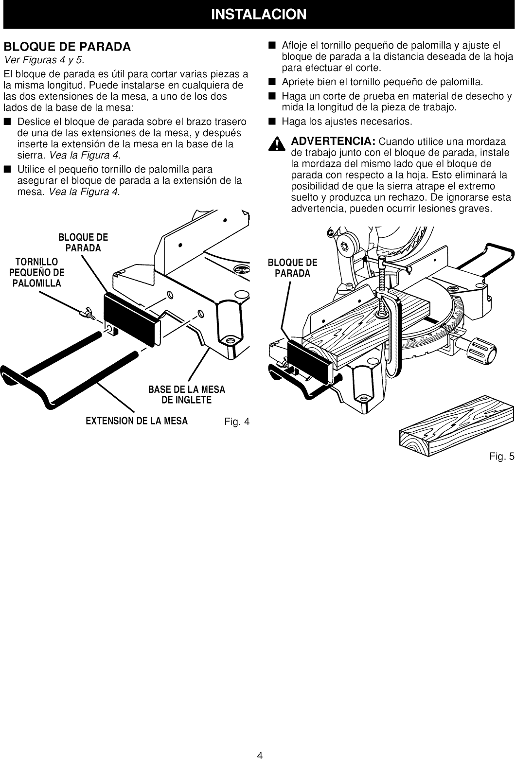 Page 8 of 8 - Craftsman 315212400 User Manual  MITER SAW - Manuals And Guides L0809037