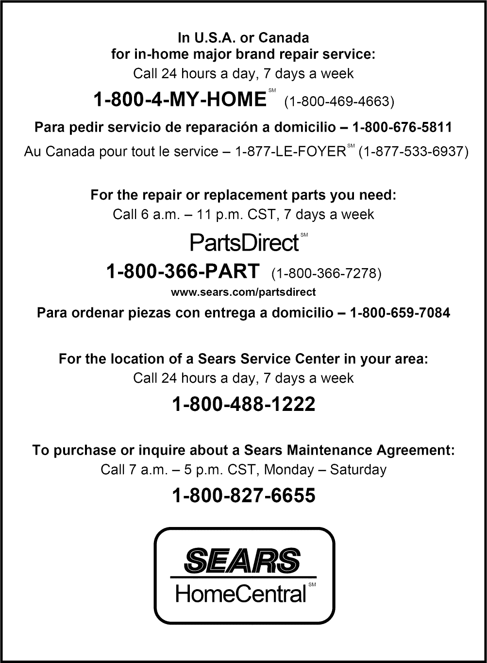 Page 8 of 8 - Craftsman 351184540 User Manual  COMBINATION NAILER/STAPLER - Manuals And Guides L0904333