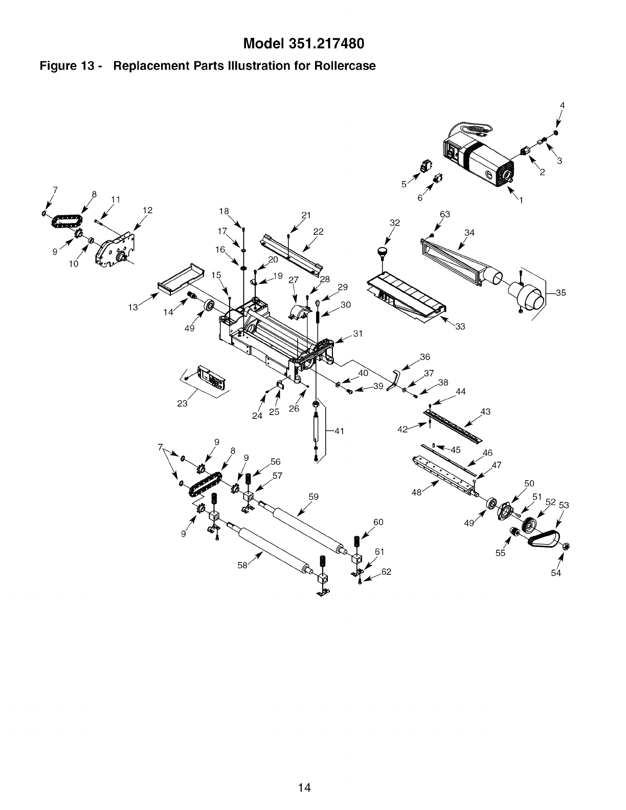 Craftsman 351217480 User Manual PLANER Manuals And Guides L0910298