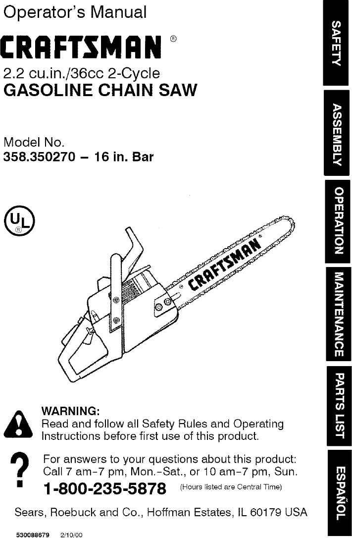 Schematic Craftsman Chainsaw Fuel Line Diagram