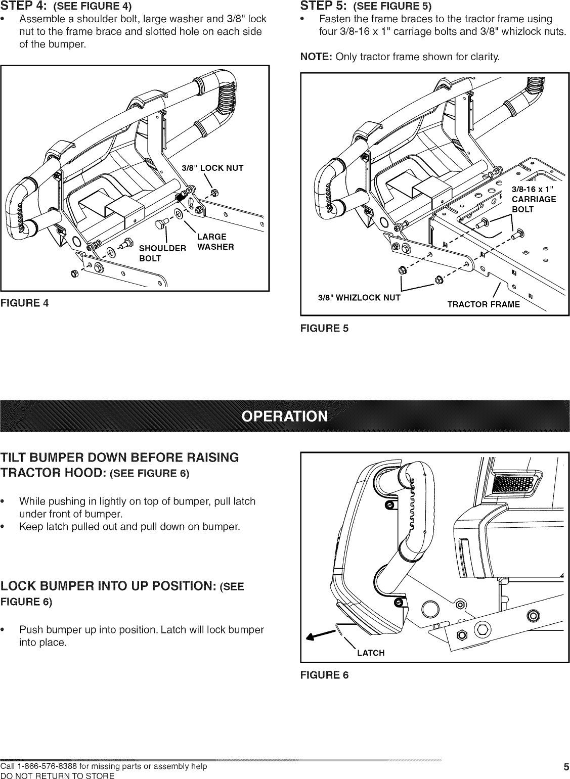 Page 5 of 8 - Craftsman 421264 User Manual  BRUSH GUARD - Manuals And Guides L0902586