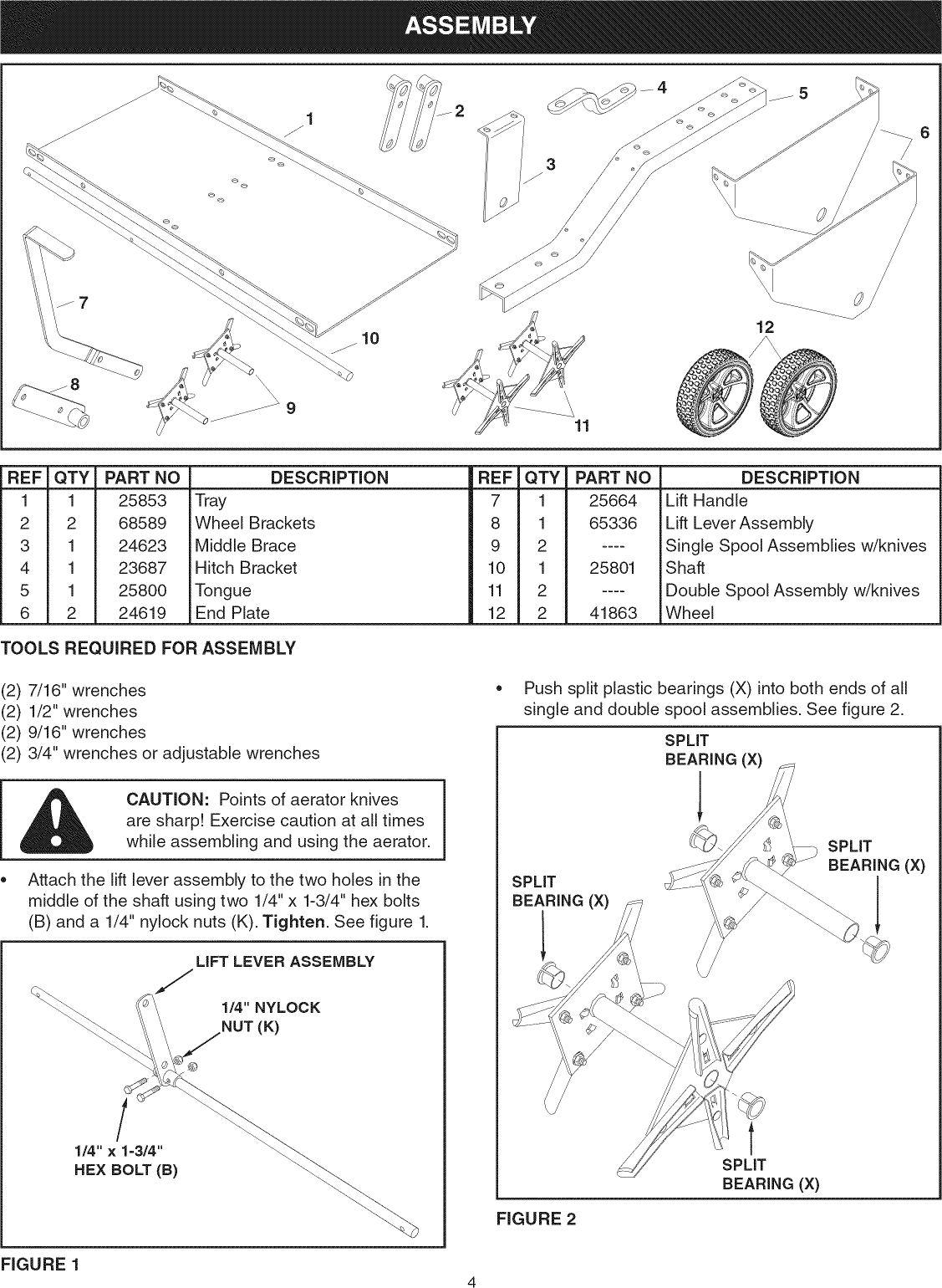 Page 4 of 12 - Craftsman 48624213 1602004L User Manual  40 PLUG AERATOR - Manuals And Guides