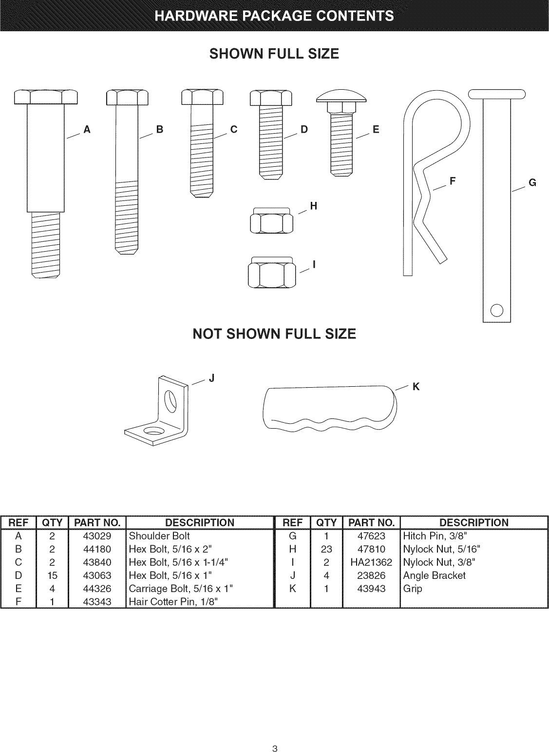 Page 3 of 8 - Craftsman 48624310 1602007L User Manual  TINE DETHATCHER - Manuals And Guides