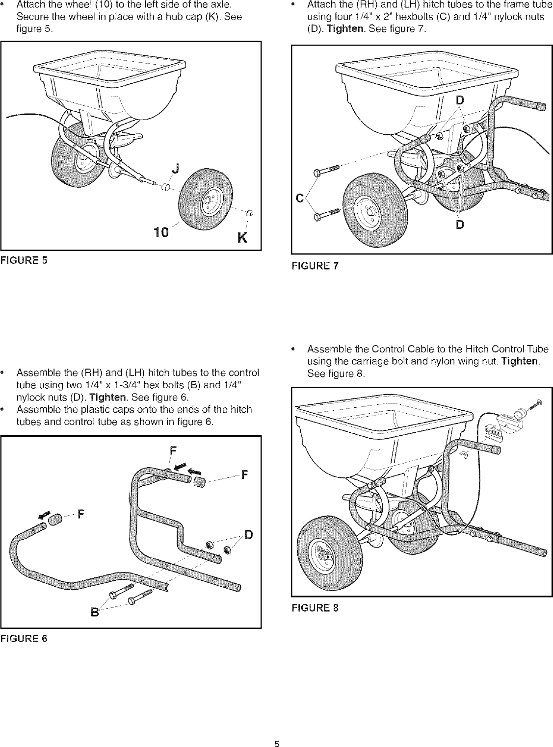 Page 5 of 12 - Craftsman 486243223 User Manual  SPREADER - Manuals And Guides L0803261