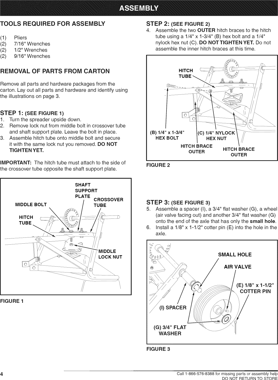 Page 4 of 12 - Craftsman 48624594 User Manual  SPREADER - Manuals And Guides L0812625