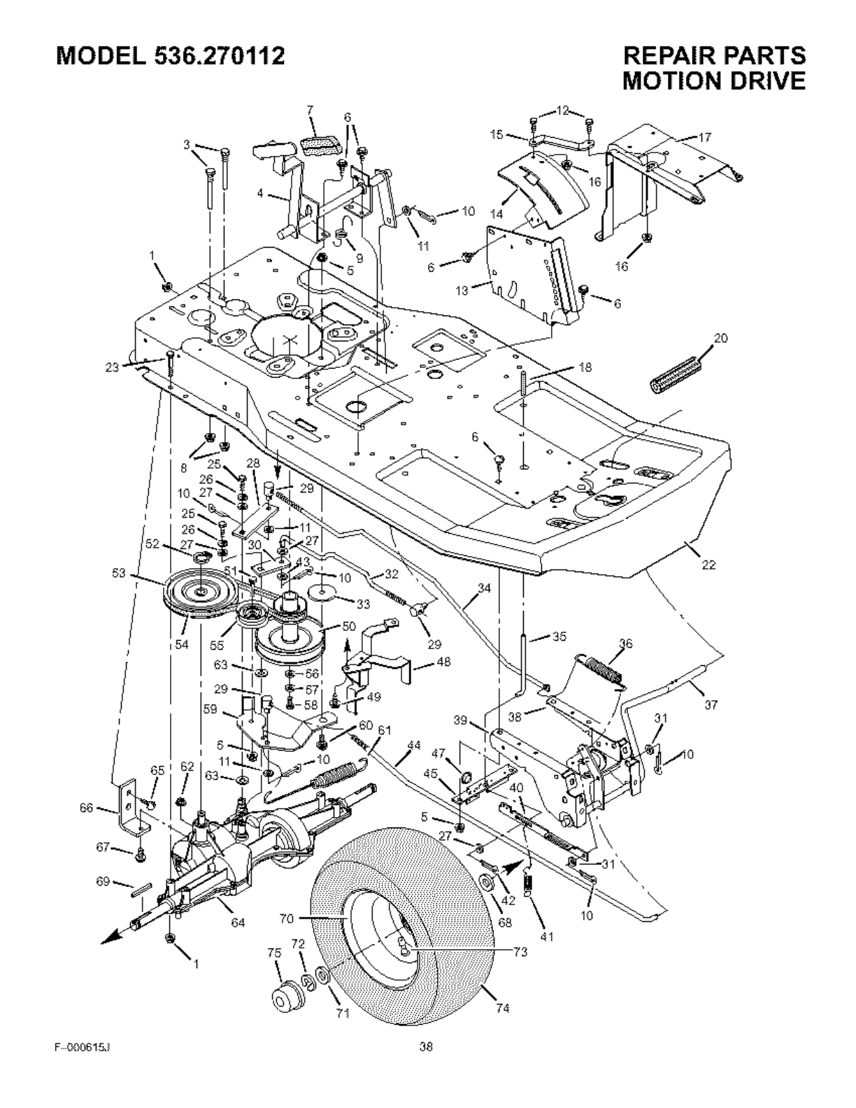 Craftsman 536270112 User Manual REAR ENGINE RIDER Manuals And Guides