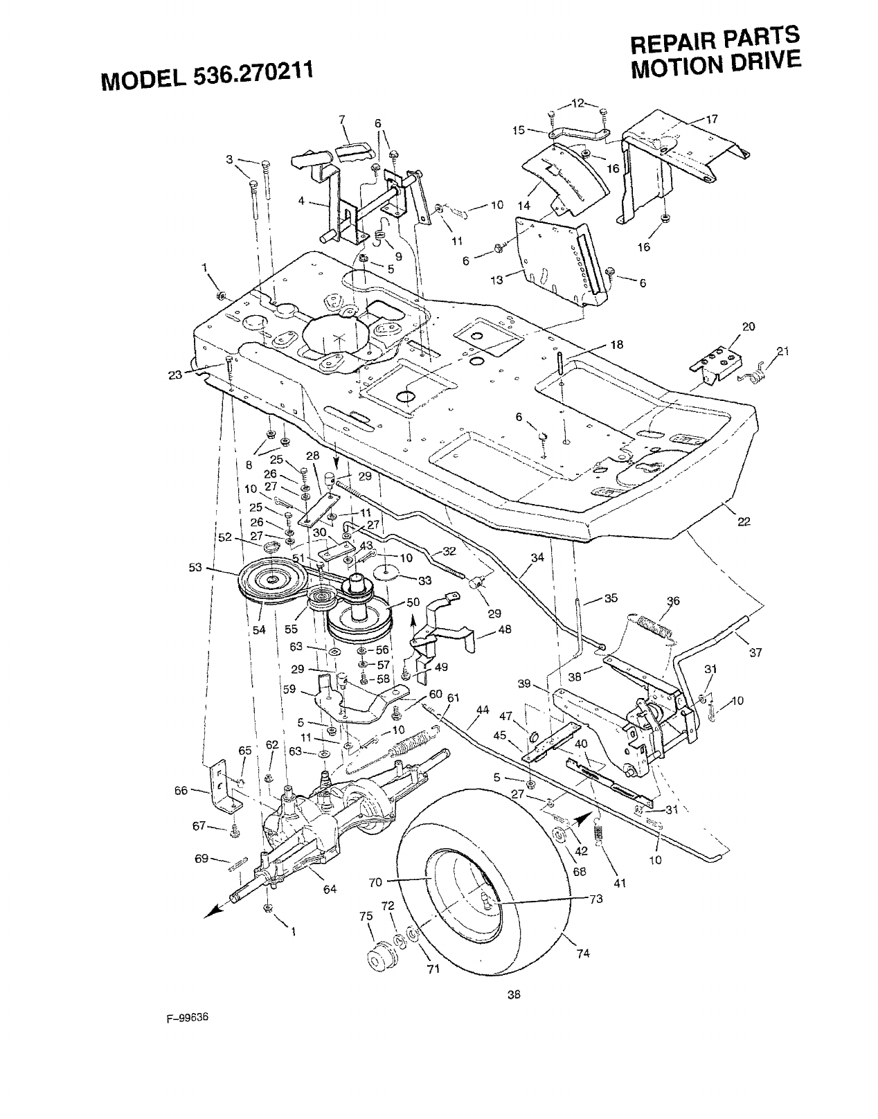 Craftsman 536270211 User Manual REAR ENGINE RIDING MOWER Manuals And