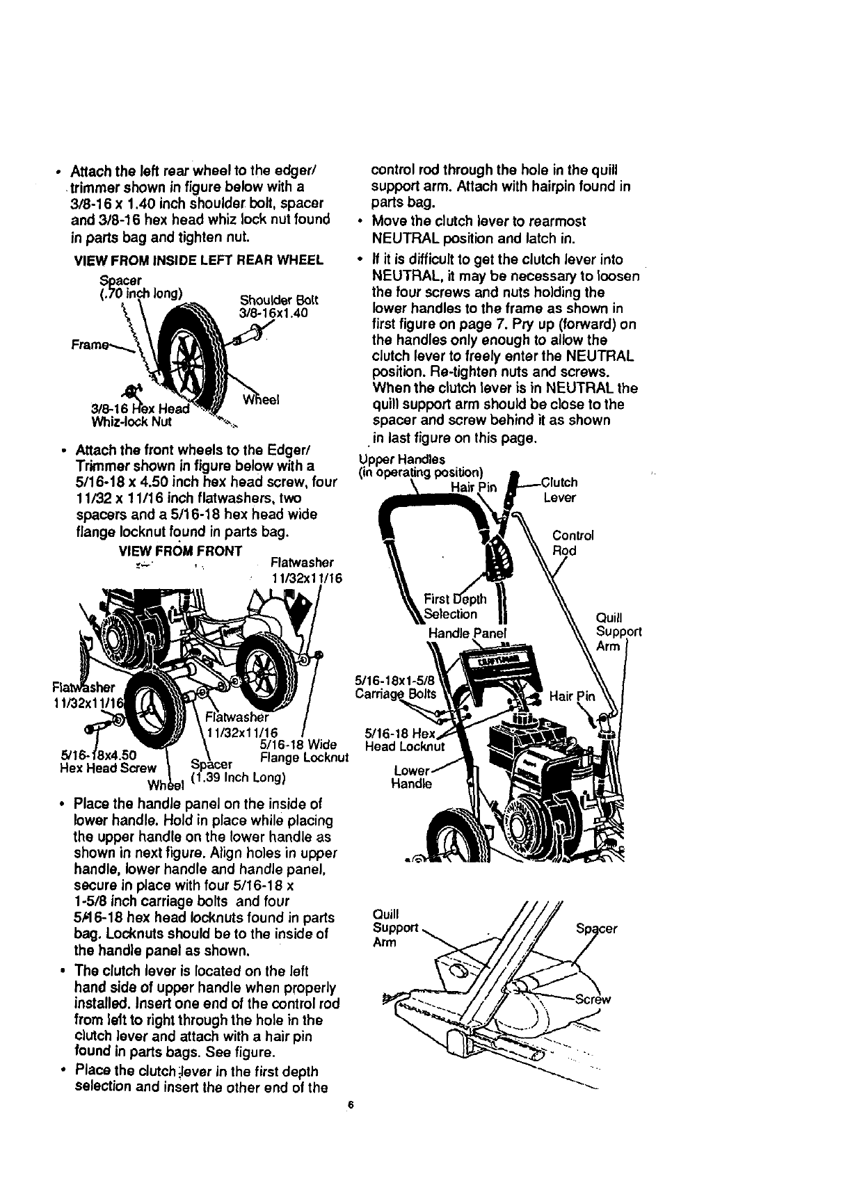 Craftsman 536797480 User Manual 3.8 HP 9 EDGER/TRIMMER Manuals And ...